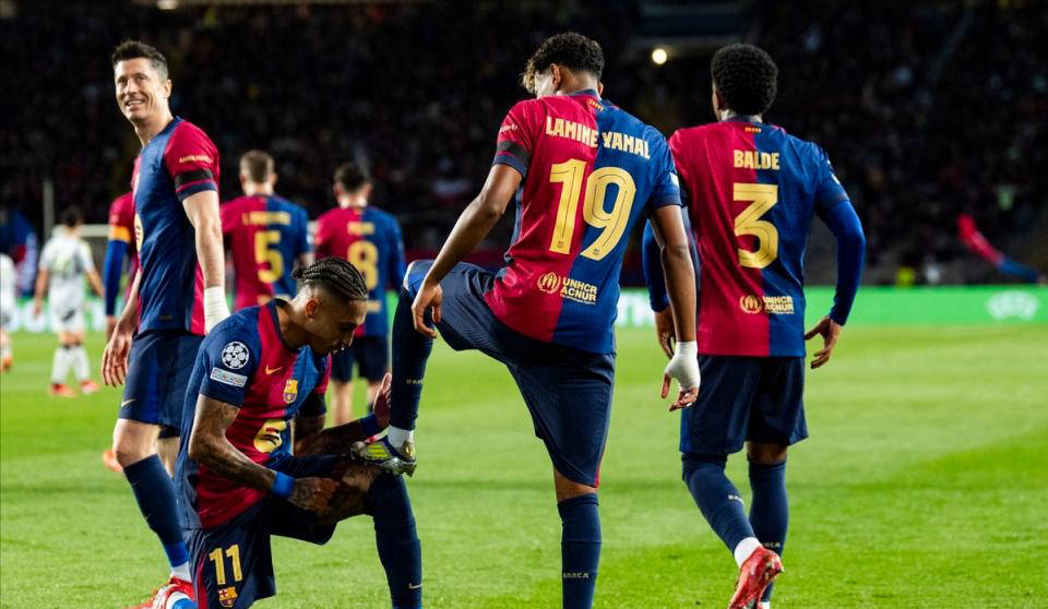 巴萨新星拉菲尼亚：41场造44球，谦让金球奖！欧冠夺冠是否助力登顶？